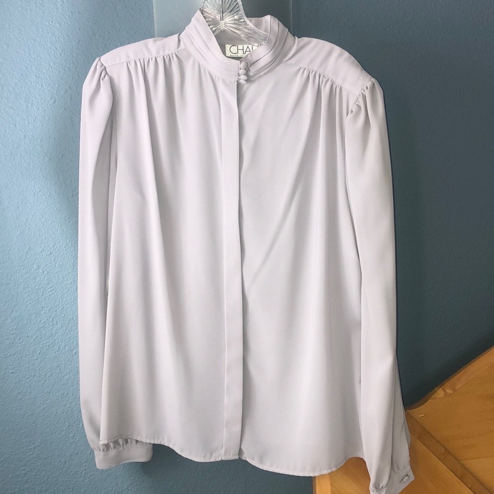 CHAUS WOMAN / plus-size 16 long sleeve blouse